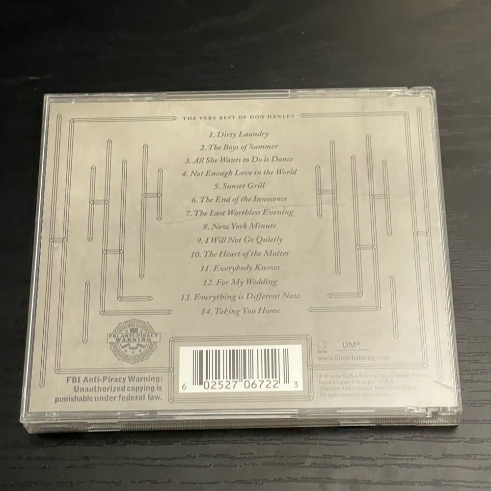 The Very Best of Don Henley CD - Picture 2 of 7